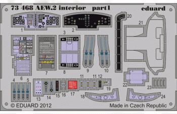 Фототравление для Sea King AEW.2 interior S.A.