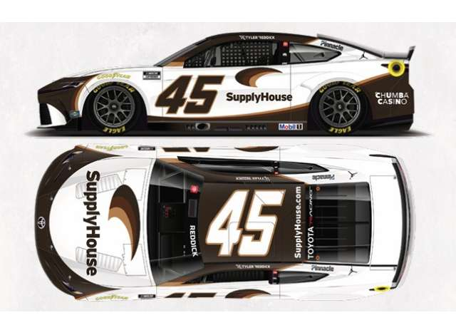 TOYOTA Camry XSE #45 Tyler Reddick *Supply House*, white/black 2026