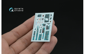 3D Декаль интерьера кабины МиГ-21МФ (Горьковского завода) (Eduard) (с 3D-печатными деталями)