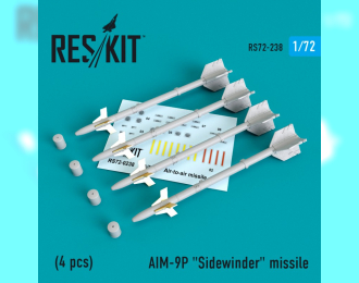 Ракеты для AIM-9P "Sidewinder" (4 штуки)