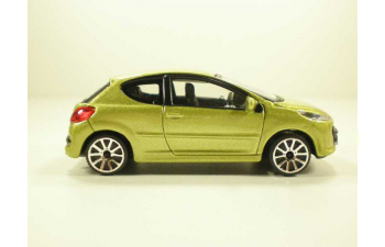 PEUGEOT 207, Street Fire 1:43, зеленый