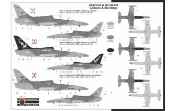 Сборная модель Aero L-159A Alca HI-TECH Limited