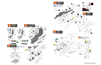 Сборная модель AH-64E Apache Guardian attack helicopter ,"TIGER SHARK 2023"ROCA Taiwan Ver.Scale