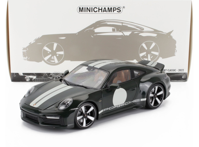 PORSCHE 911 992 Sport Classic Coupe (2022), Dark Green