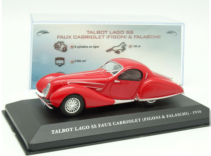 TALBOT Lago SS Faux Cabriolet (Figoni & Falaschi) -(1938)