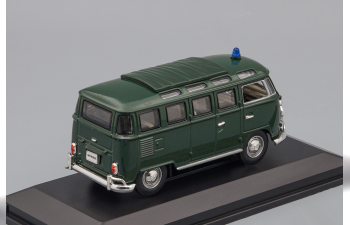 VOLKSWAGEN Microbus Polizei (1962), dark green