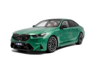 BMW M5 (G90) M (2025), green metallic