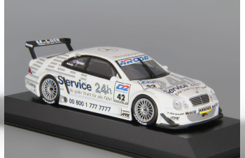 MERCEDES-BENZ CLK DTM 2000 Team Rosberg #42 Darren Turner, white