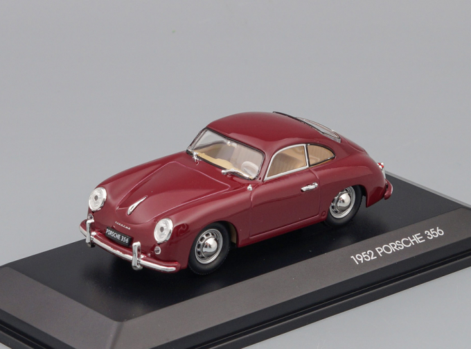 PORSCHE 356 1952, maroon