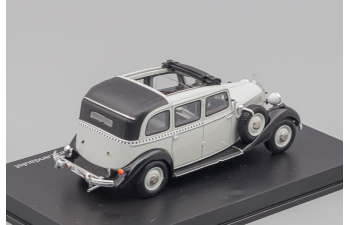 (Уценка!) MERCEDES-BENZ 260D W138 Pullman landaulet Berlin taxi (1936-1941), black / grey