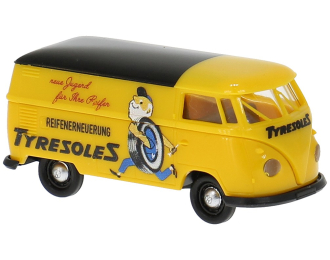 VOLKSWAGEN T1b Kasten Tyresoles (1960), yellow / black