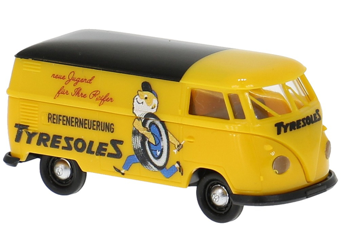 VOLKSWAGEN T1b Kasten Tyresoles (1960), yellow / black