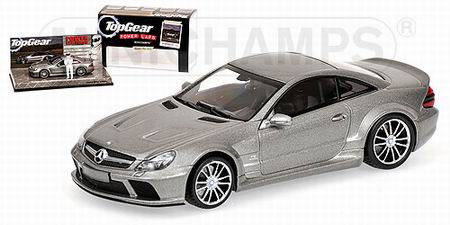 MERCEDES-BENZ SL 65 AMG BLACK SERIES 2009 серия TOP GEAR, GREY METALLIC