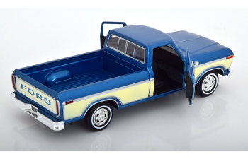 FORD F-150 Custom (1979), blue creme