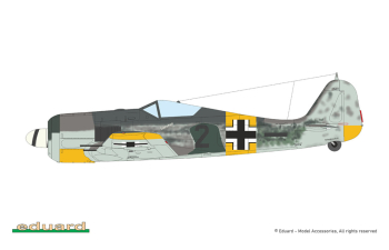 Сборная модель немецкий истребитель Fw 190A-6 (ProfiPACK)