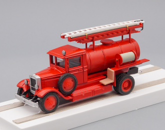 ЗИS-5 пожарная бочка (1936), красный