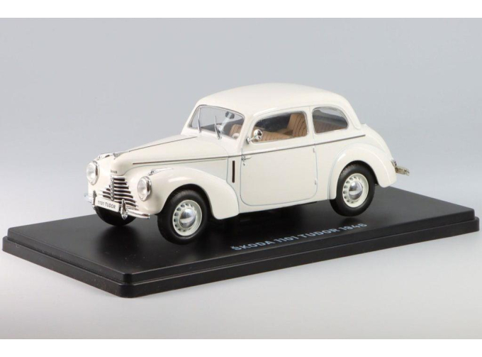 SKODA 1101 Tudor 1946, white