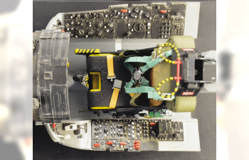 Сборная модель LOCKHEED MARTIN Cockpit - Postazione Di Pilotaggio F-104g Starfighter Military Airplane 1958