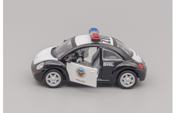 VOLKSWAGEN Beetle Police Department USA, black / white