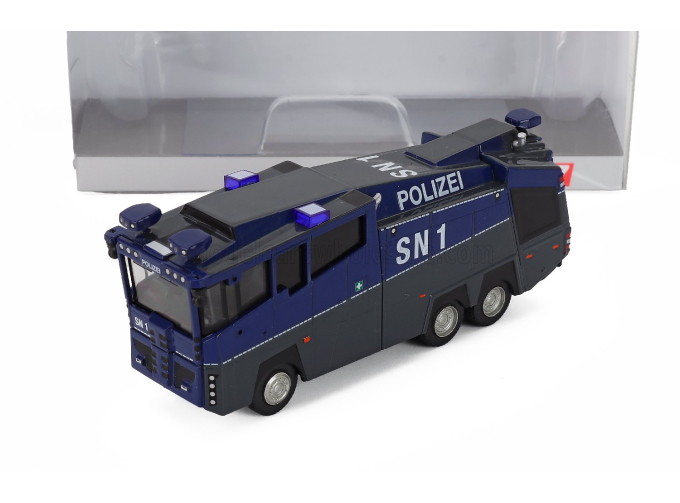 ROSENBAUER Wasserfer 10000 Polizei Sn1 Tanker Truck 3-assi (2009), Blue Grey