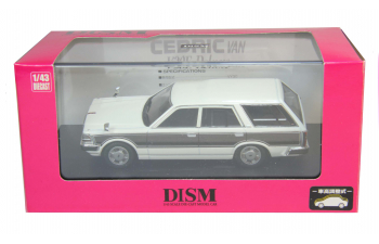 NISSAN Cedric Van V20E Deluxe (1999), white / brown