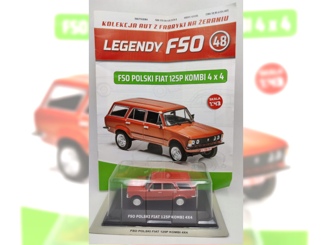 FSO POLSKI FIAT 125P Kombi 4x4, Kultowe Legendy FSO 48