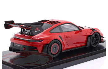 PORSCHE 911 (992) GT3 RS mit Manthey-Kit (2024), guards red