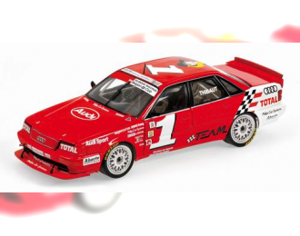 AUDI V8 EVOLUTION - DUBOIS RACING - P.-A. THIBAUT - BELGIAN PROCAR 1993, red