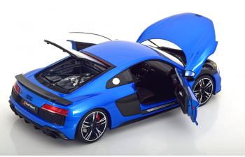 AUDI R8 (2022), blue metallic