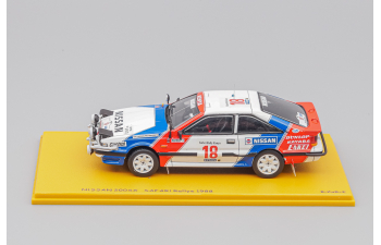 NISSAN 200SX 2nd Safari Rallye #18 (1988), white / red / blue