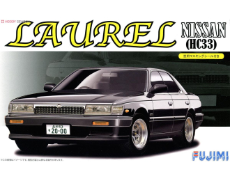 Сборная модель Nissan Laurel Medalist Club S HC33 with Window Frame Masking Seal