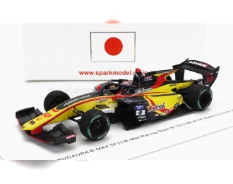 DALLARA Sf23 Honda M-tec Hr-417e Team B-max Racing №50 Super Formula Season (2023) Nobuharu Matsushita, Yellow Red Black