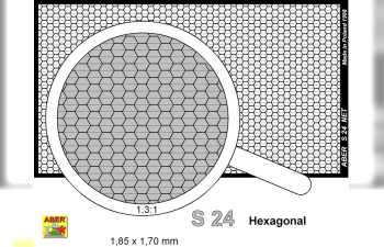 Net with hexagonal mesh 1,85 x 1,7 mm