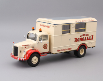 MERCEDES-BENZ L3500 Circus Roncalli, cream