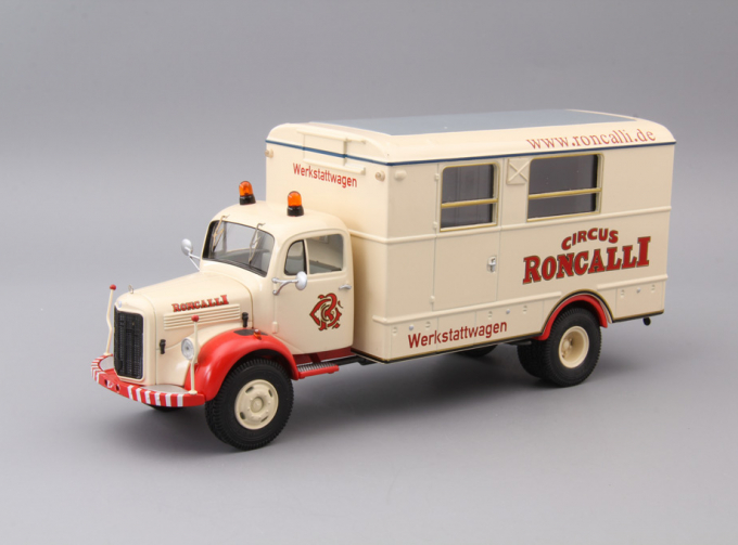 MERCEDES-BENZ L3500 Circus Roncalli, cream