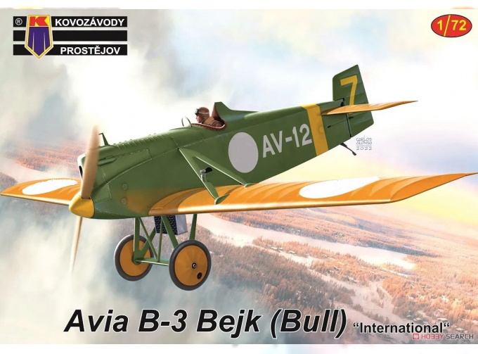 Сборная модель Avia B-3 Bejk – Bull „International“