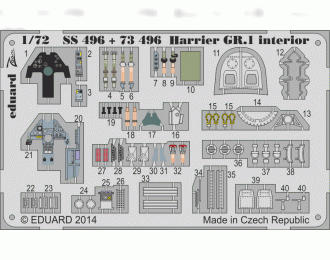 Harrier GR.interior 1 S.A. Airfix