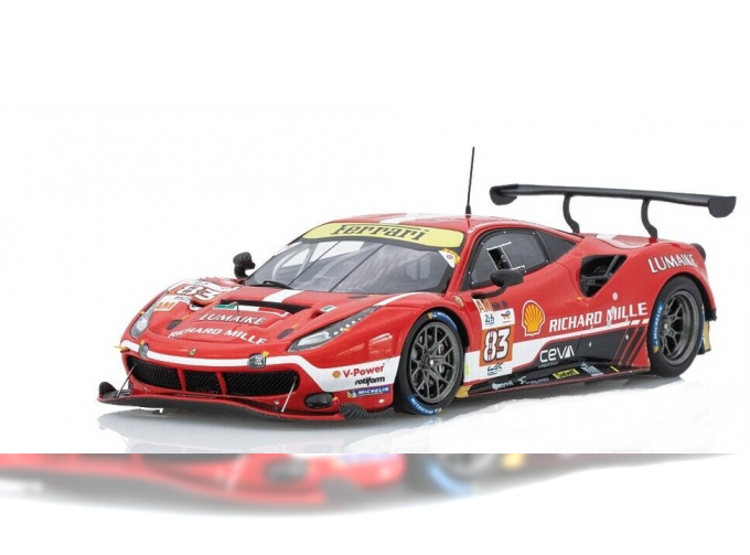 FERRARI 488 GTE Evo No 83  24h Le Mans, Companc/Rovera/Wadoux (2023)