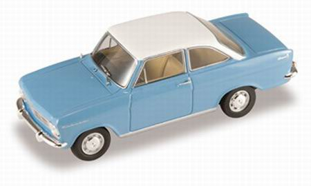 OPEL Kadett A Coupe 1963, Azure Hawai /white
