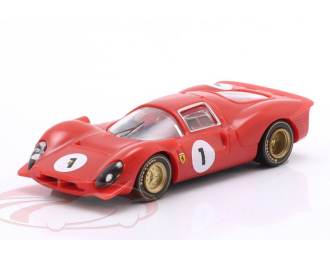 FERRARI 330 P3 #1 Team SpA Ferrari SEFAC Winner 1000km Spa Mike Parkes, Ludovico Scarfiotti (1966)