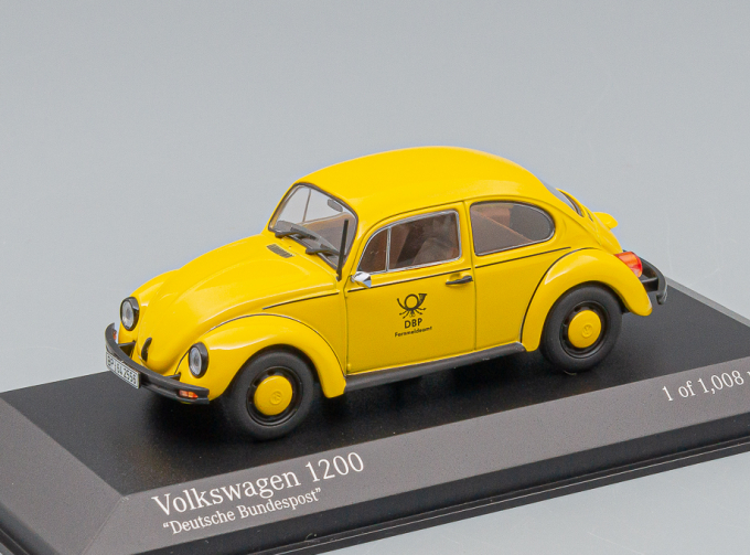 VOLKSWAGEN 1200 "Deutsche Bundespost" (1983), yellow