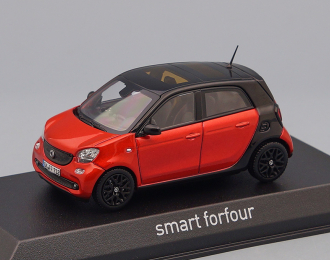 SMART Forfour W453 (2015), black / red