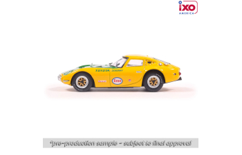 TOYOTA 2000GT Yatabe Speed Trials (1966), yellow / green