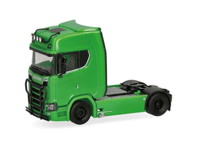 Scania CS 20 HD 4x2 + lamp. Bullbar, green