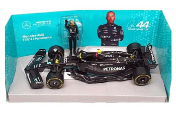 MERCEDES-BENZ GP F1 W14 Team Mercedes-amg Petronas Formula One №44 Season (2023) Lewis Hamilton, Matt Black