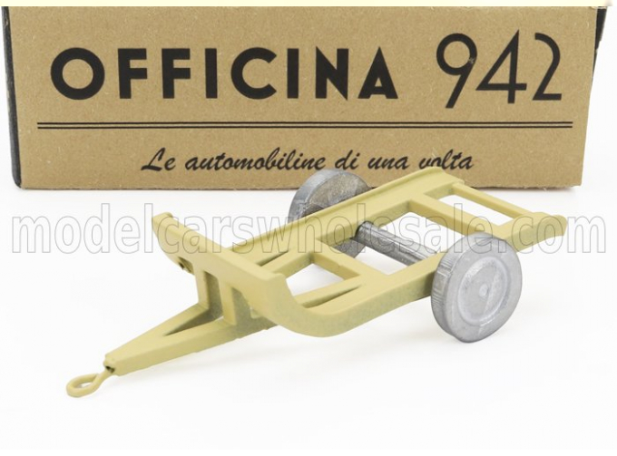 TRAILER Rimorchio Viberti Trasporto Carro L3 (1939), Military Sand