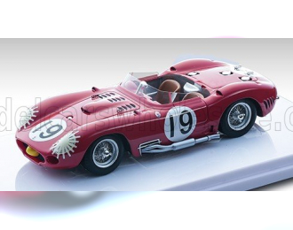 MASERATI 450s 4.5l V8 Team Maserati Factory №19 Winner 12h Sebring (1957) Juan Manuel Fangio - Jean Behra, Red