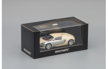 BUGATTI Veyron Edition Centenaire (2009), chrome / beige