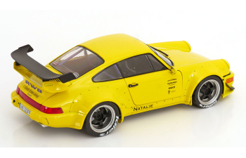 PORSCHE 911 (964) RWB Natalie (2023), yellow black