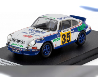 PORSCHE 911 Carrera Rs Coupe (night Version) №35 Rally Montecarlo (1978) Christian Gardavot - Georges Otto, White Blue